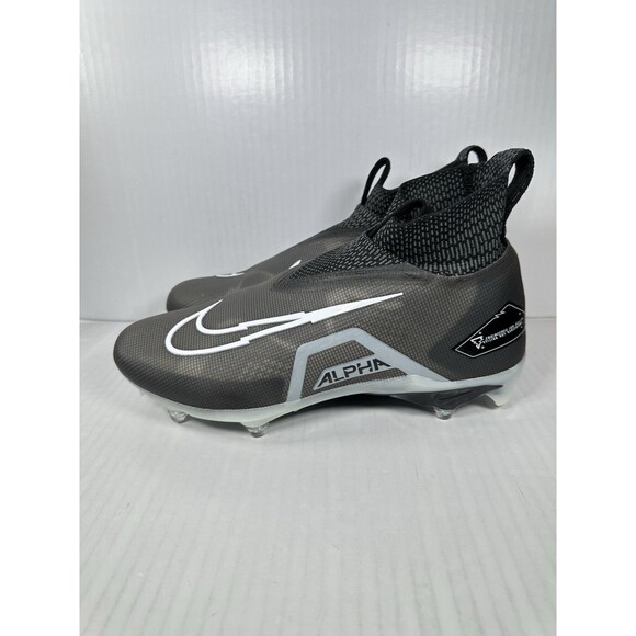 Sz 13 Nike Mens Alpha Menace Elite 3 Detachable Football Cleats Black DR5659-001 - Picture 3 of 7